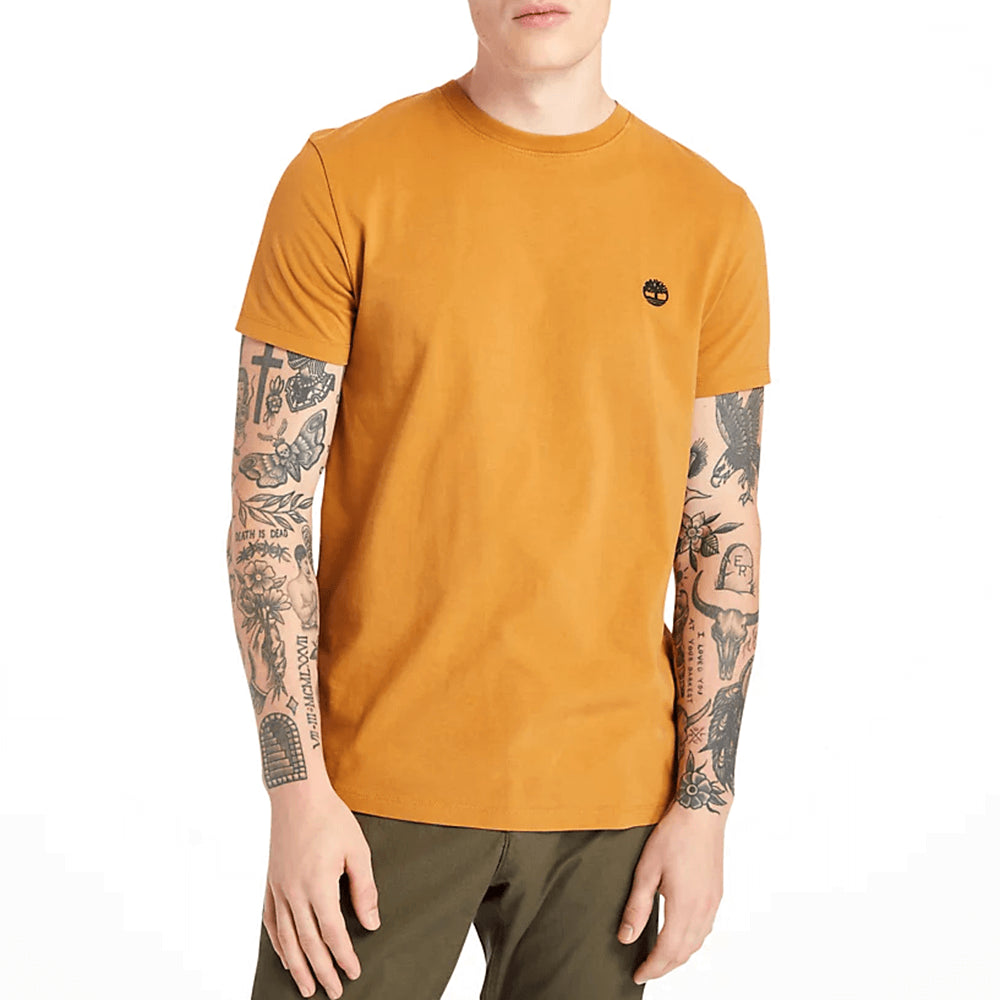 חולצת טישרט טימברלנד קצרה Dun-River Crew T Grape גברים