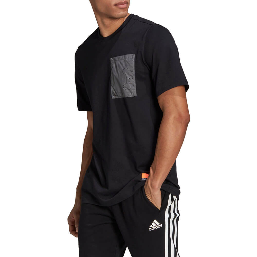 חולצת טישרט אדידס קצרה Sportswear Pocket Tee גברים
