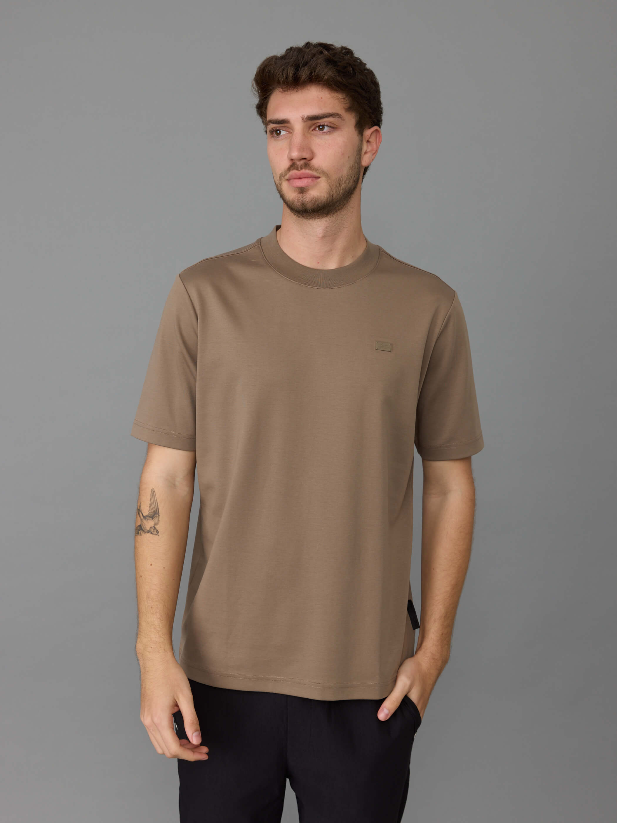 חולצת טישירט קצרה אלדו מורו Metal Plate גברים