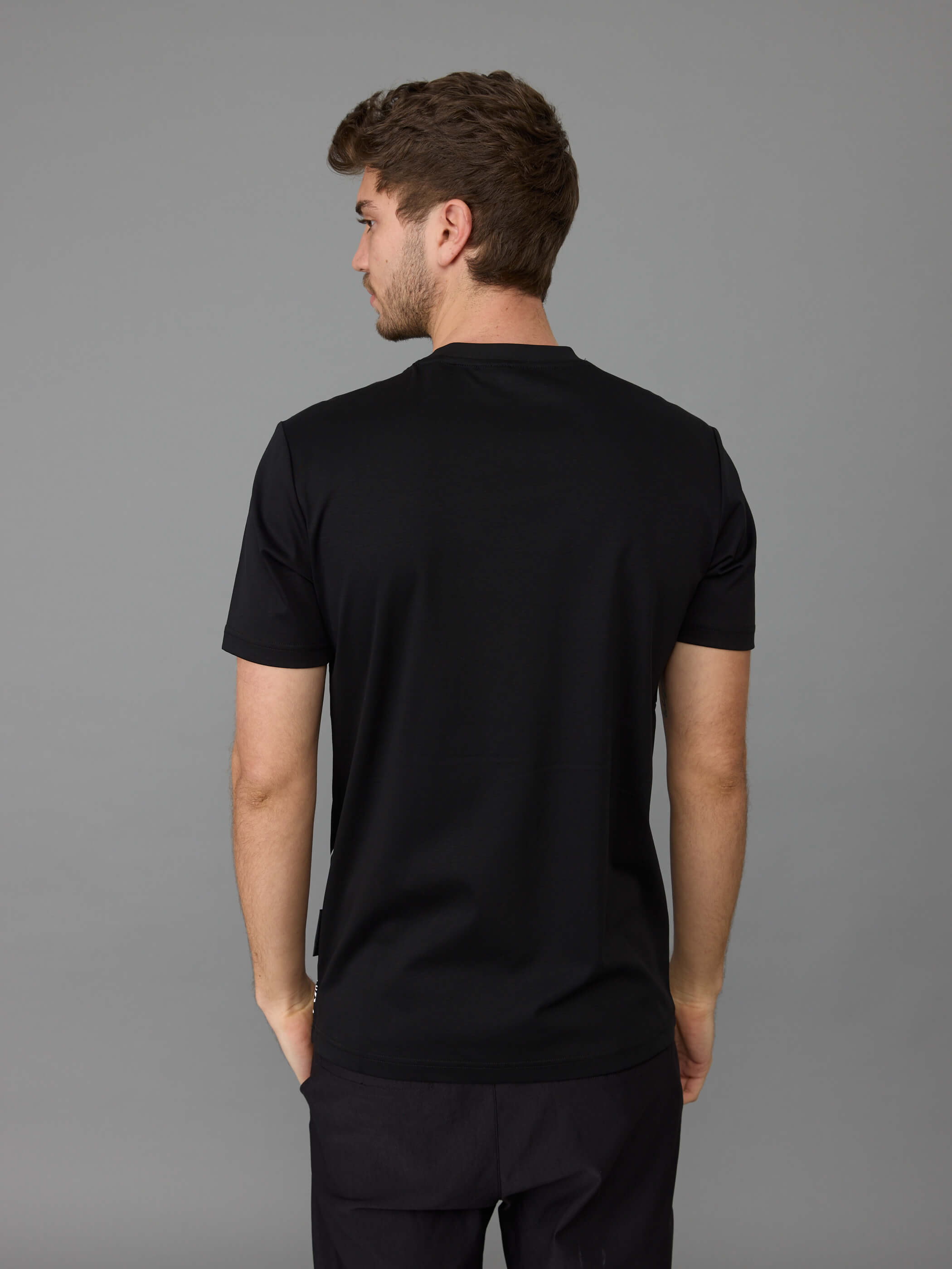 חולצת טישירט קצרה אלדו מורו Strip Print גברים