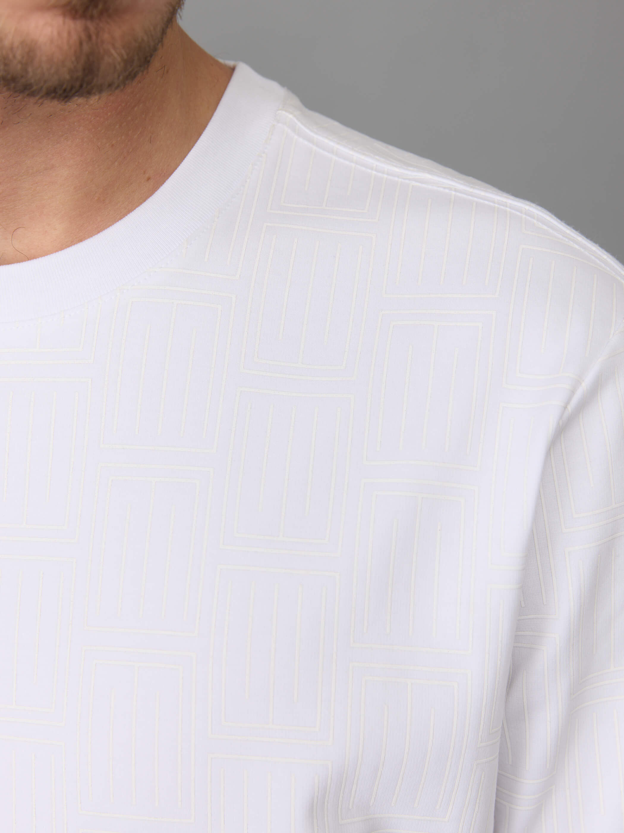 חולצת טישירט קצרה אלדו מורו Geometric Shapes גברים