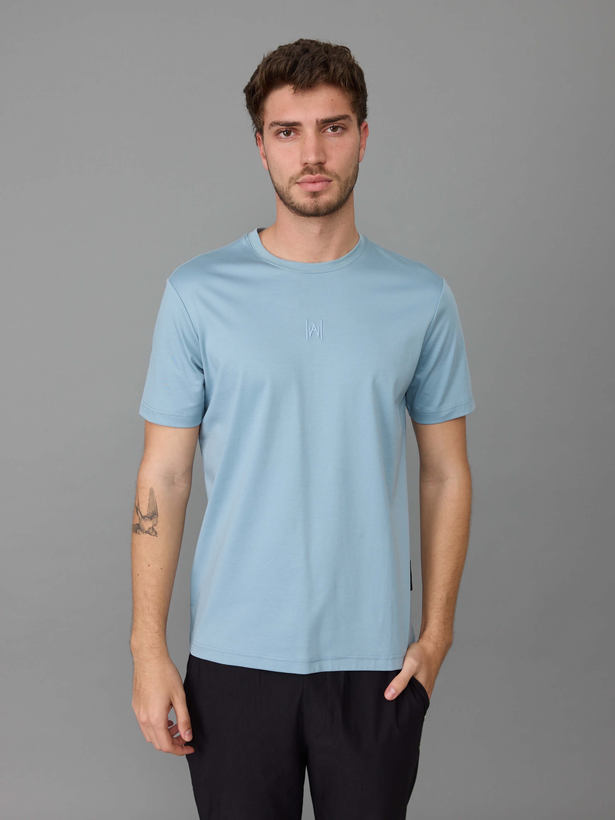 חולצת טישירט קצרה אלדו מורו Back Logo Letters גברים