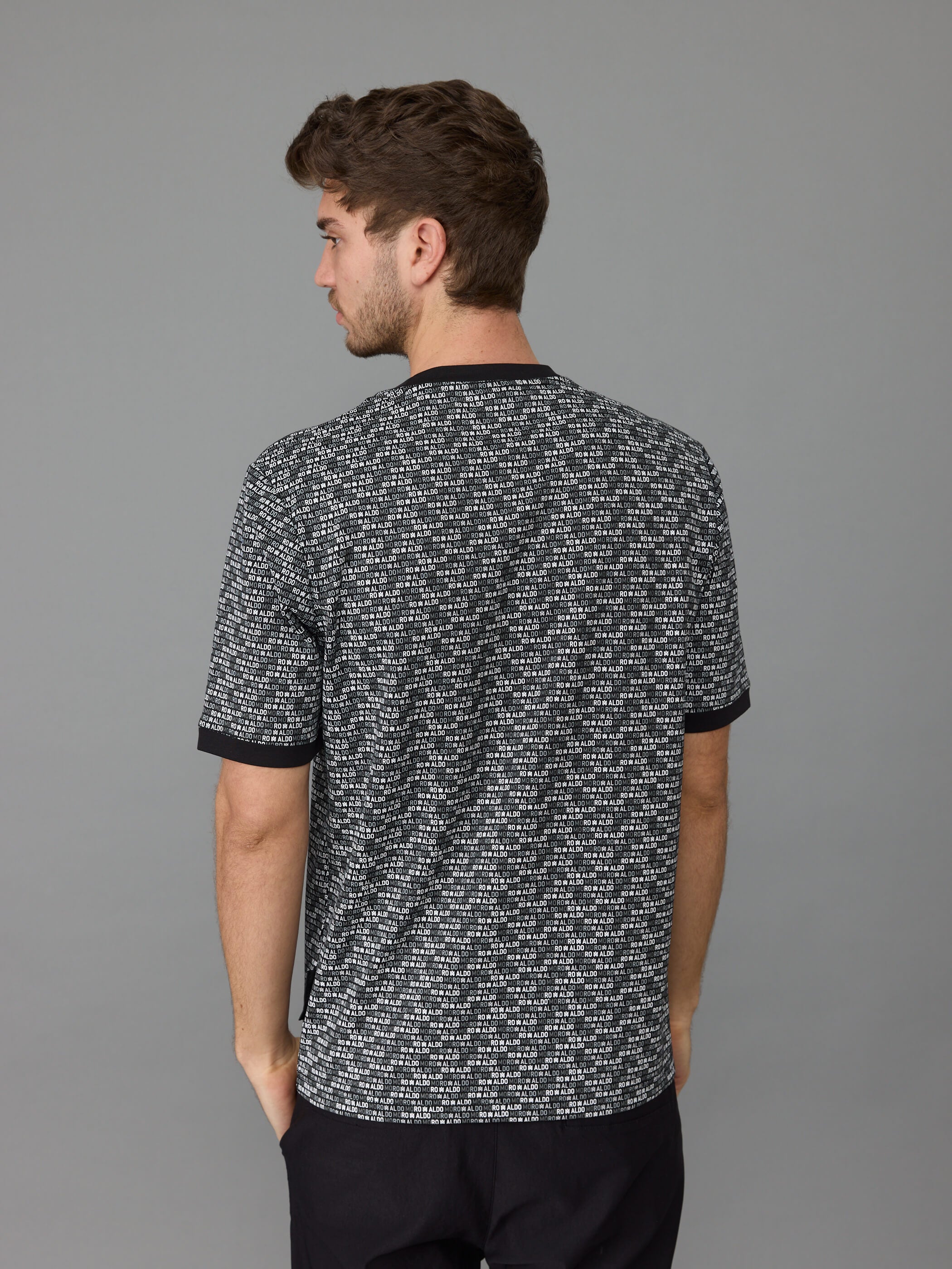 חולצת טישירט קצרה אלדו מורו All Over Print גברים