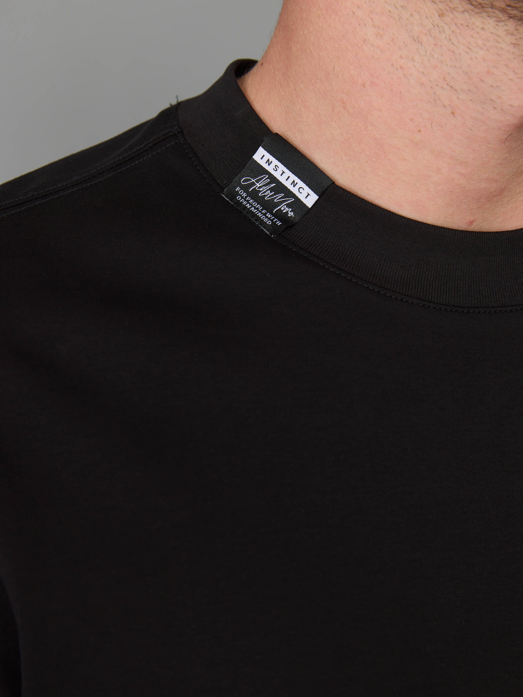 חולצת טישירט קצרה אלדו מורו Label Collar גברים