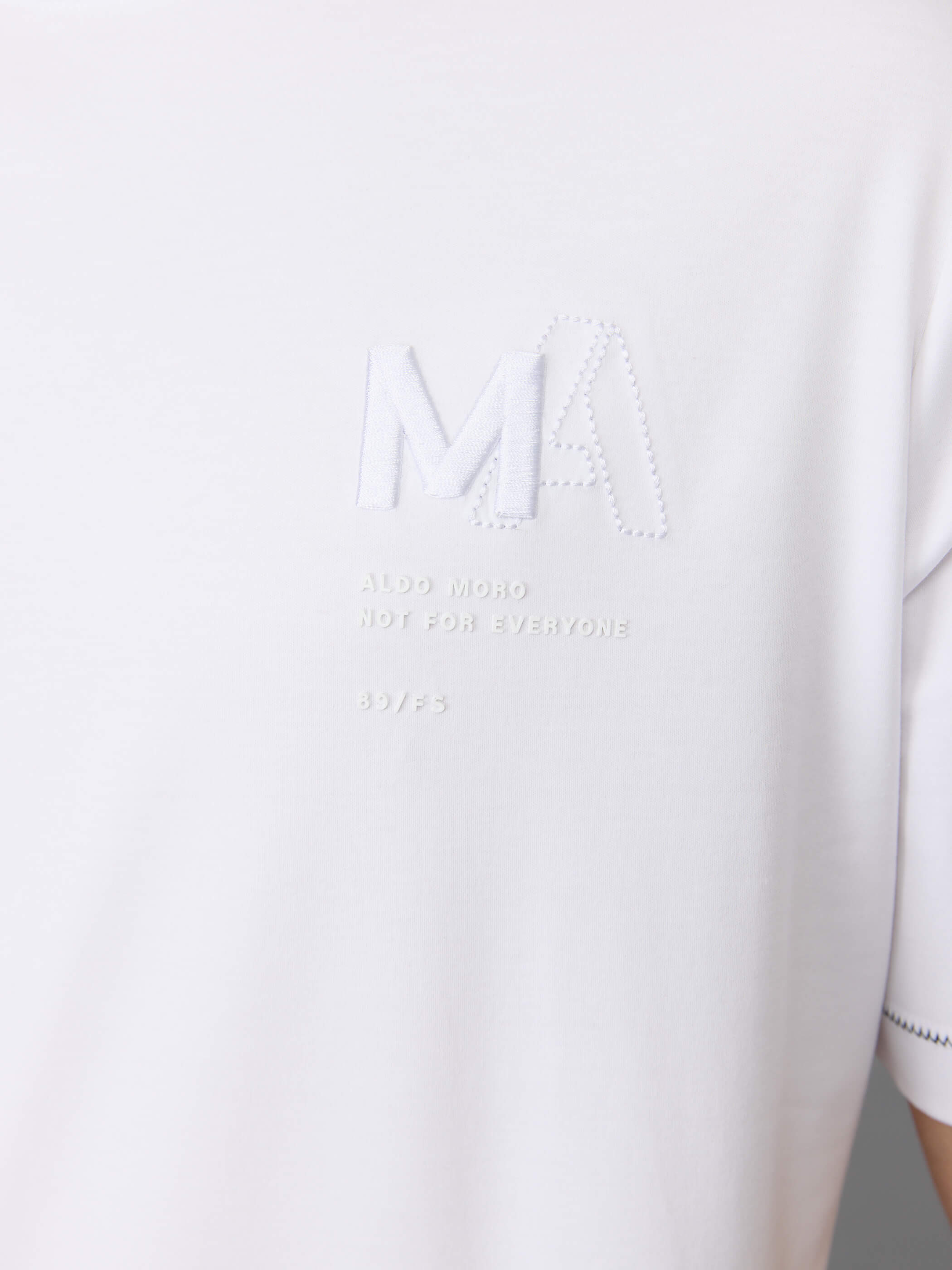 חולצת טישירט קצרה אלדו מורו Label Collar גברים