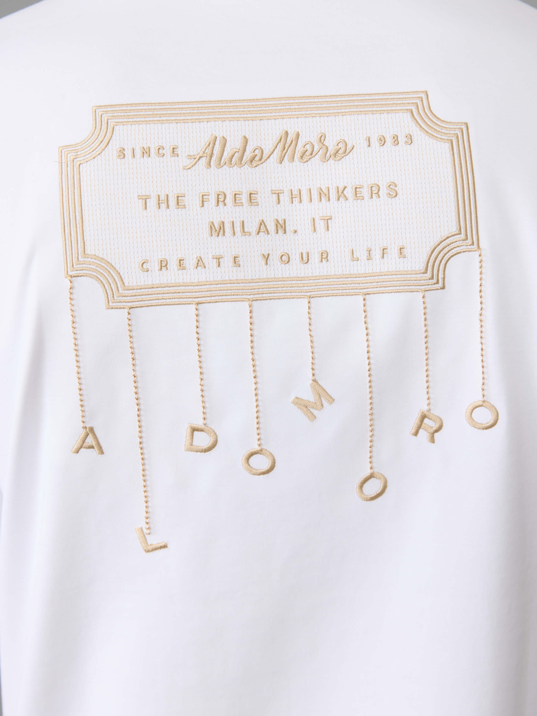 חולצת טישירט קצרה אלדו מורו Back Print גברים
