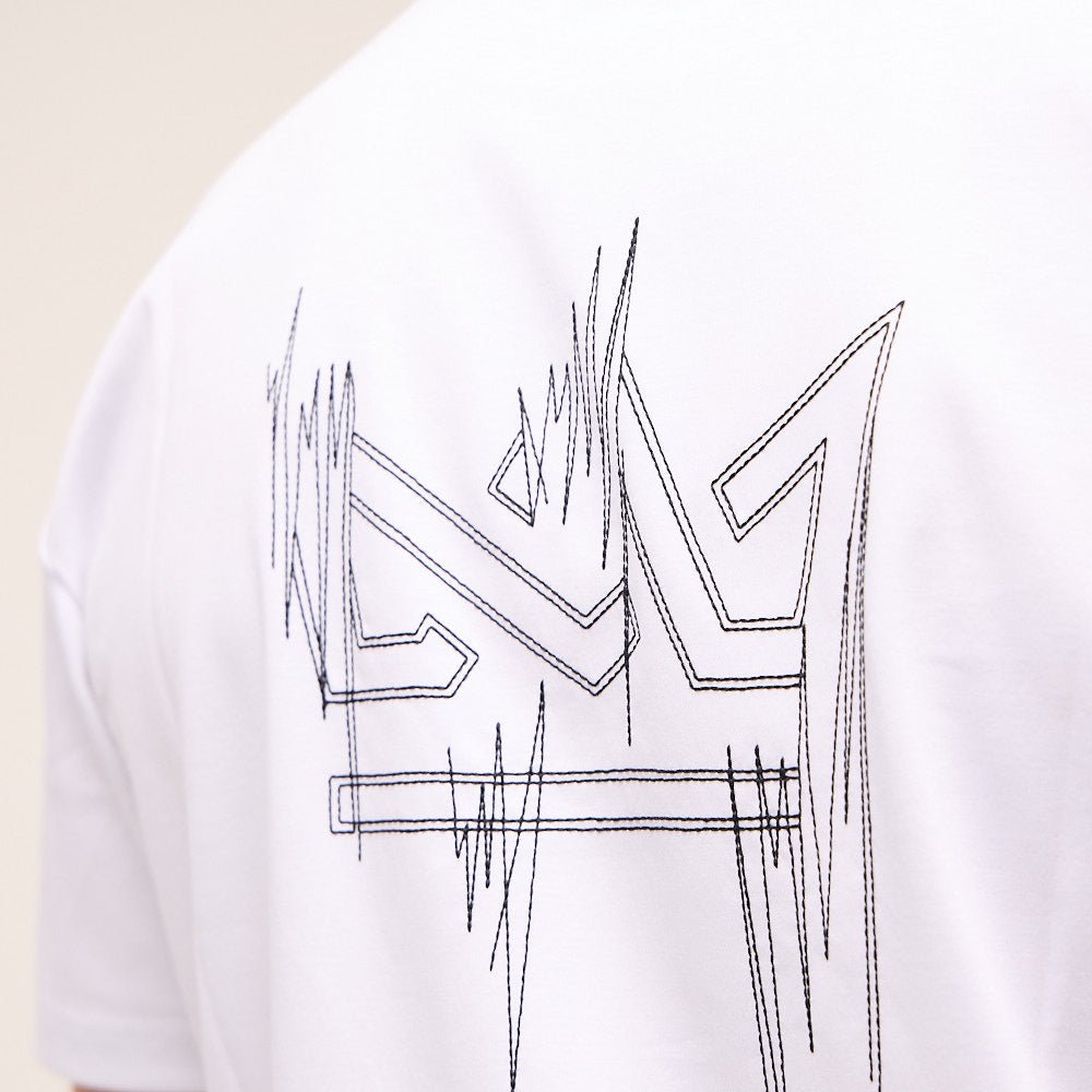 חולצת טישרט קצרה אלדו מורו Back Embroidered Crown גברים