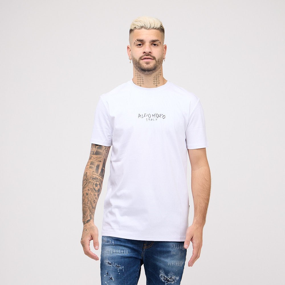 חולצת טישרט קצרה אלדו מורו Back Embroidered Crown גברים