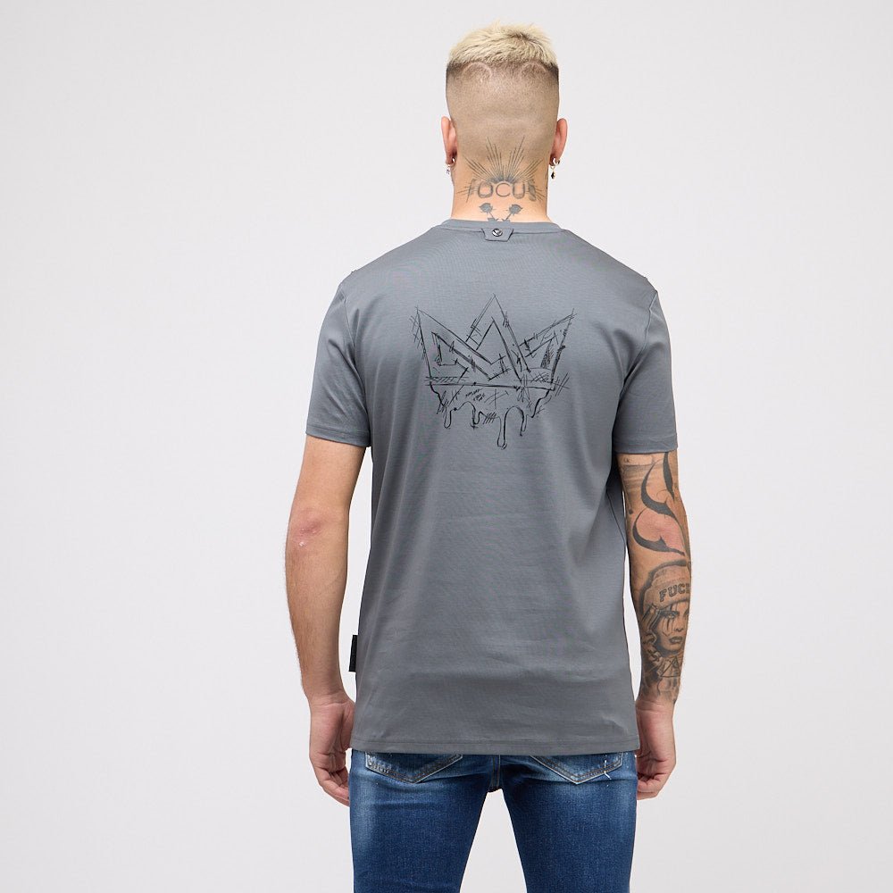 חולצת טישרט קצרה אלדו מורו Print Crown גברים