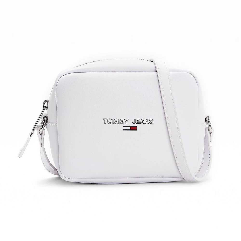 תיק צד טומי הילפיגר כיתוב לוגו חלול ודגל לוגו נשים