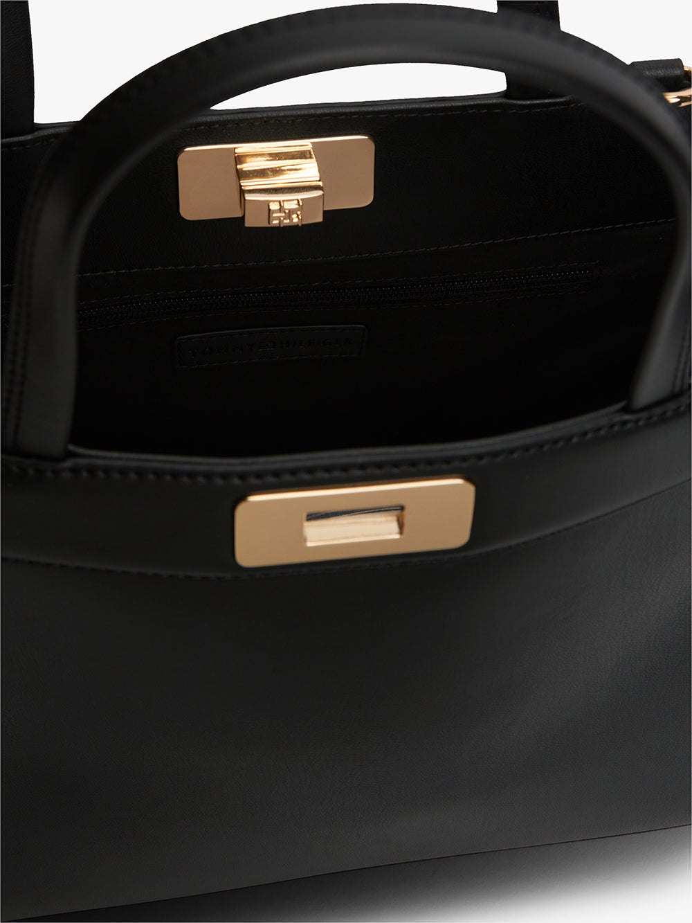 תיק טומי הילפיגר Modern Turn Lock Satchel נשים