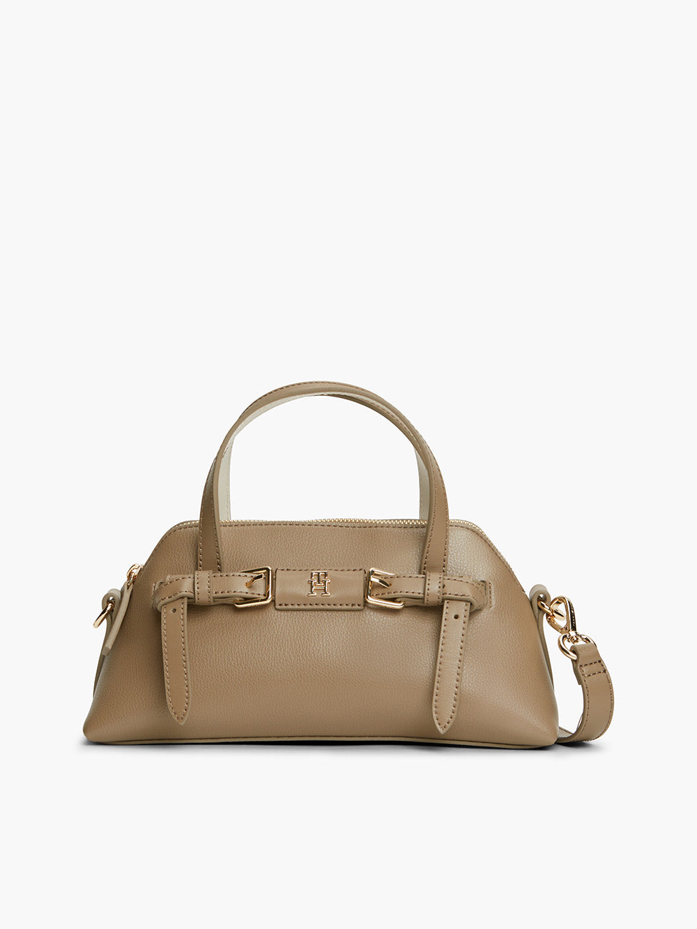 תיק טומי הילפיגר Buckle Strap Crossbody Tote נשים