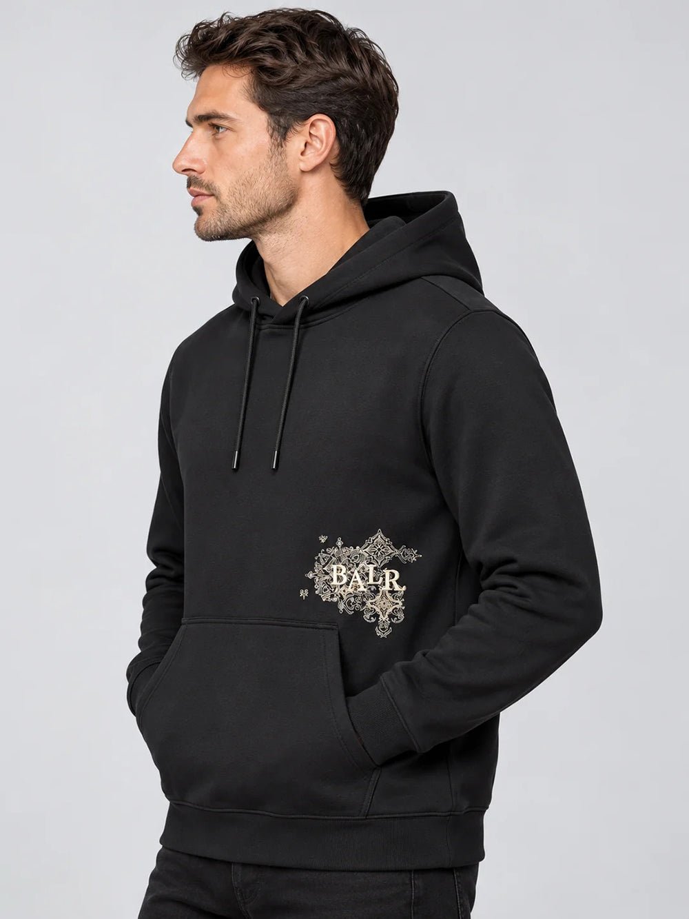 קפוצ'ון באלר Big Logo גברים - blr-8080355BAM-99-XS