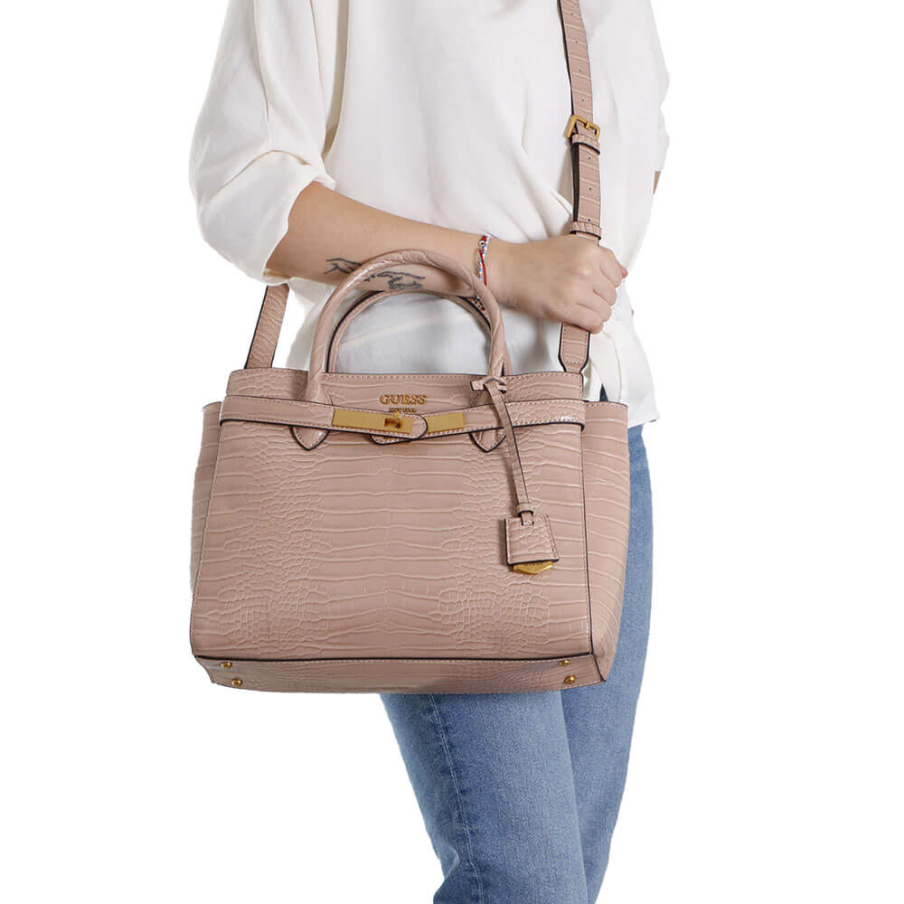 תיק צד Guess בעיטור חגורה קדמית נשים - gus-CA842106-DPD-OS