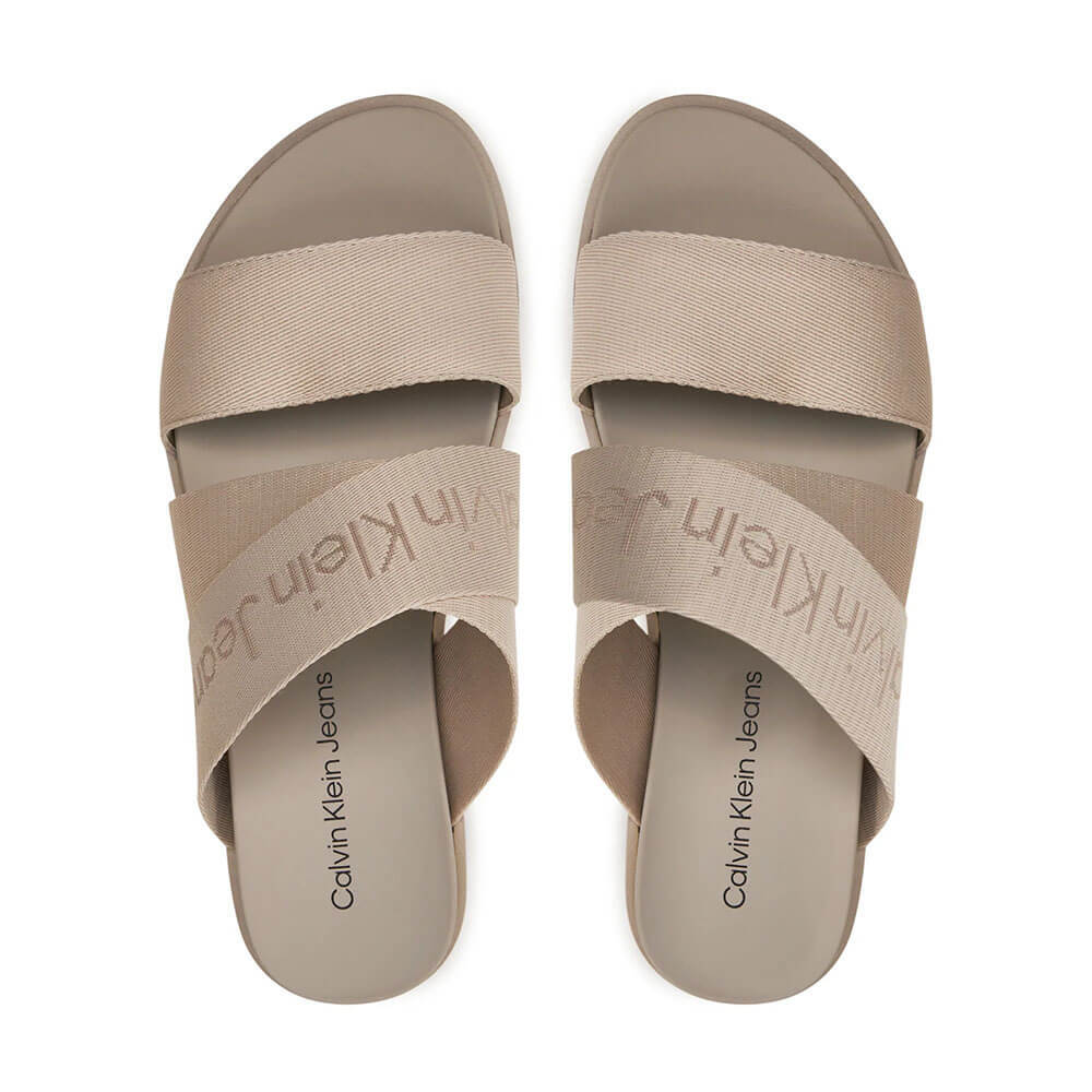 כפכפי פלטפורמה קלווין קליין Flatform Webbing נשים