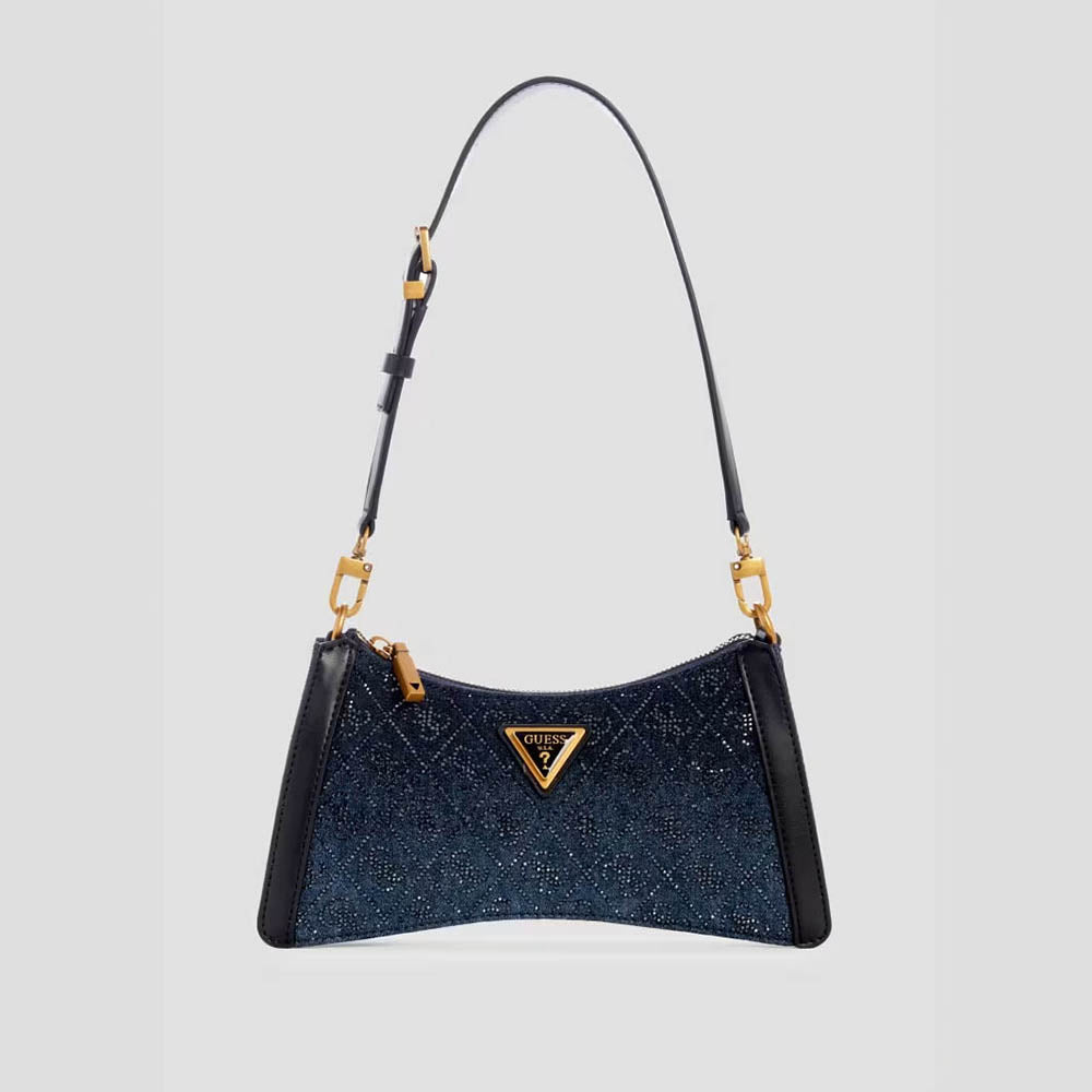 תיק ערב Guess נשים Dili Top Zip Shoulder Bag