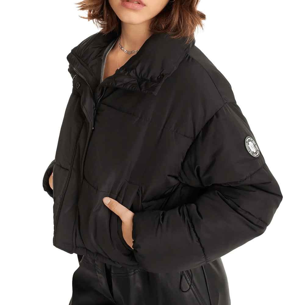 מעיל דונה קארן Cropped Puffer נשים