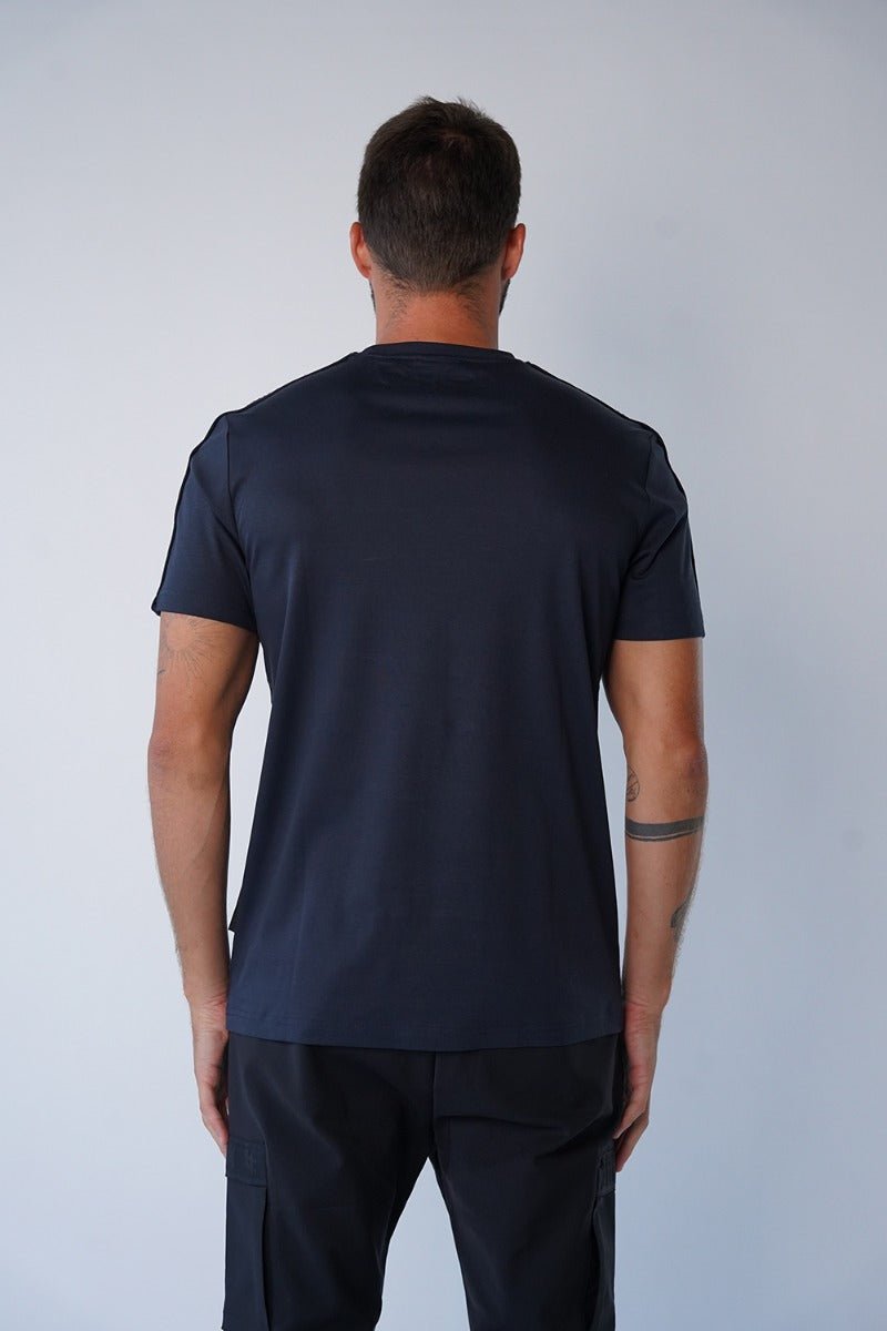 חולצת טישרט אלדו מורו קצרה Logo Strip גברים