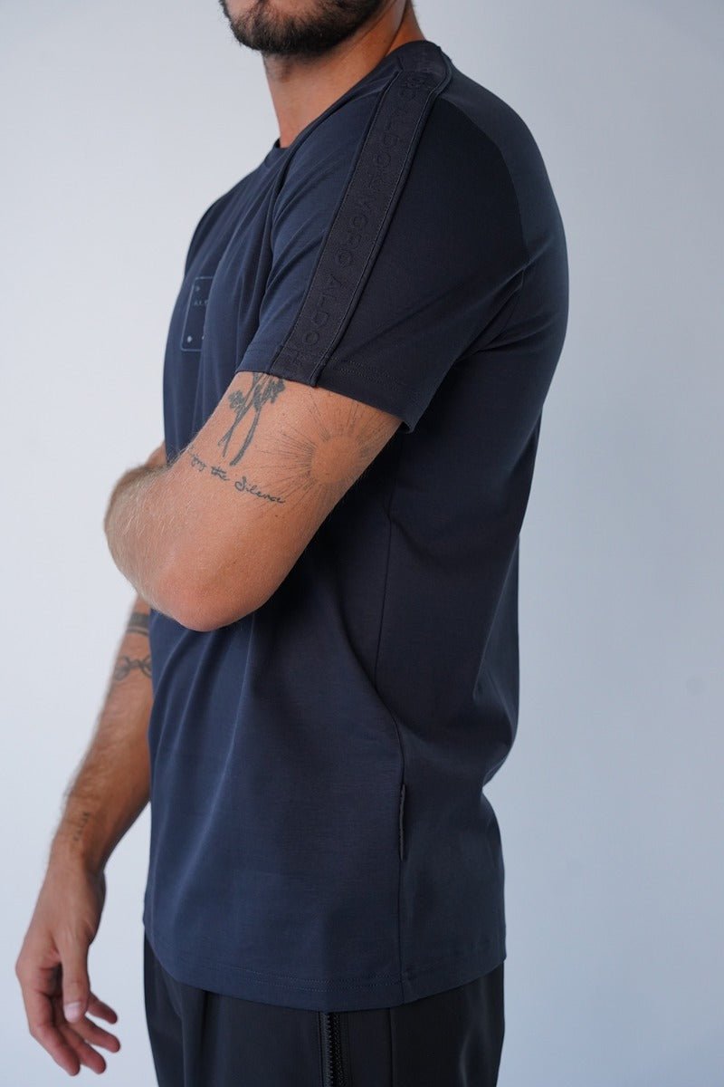 חולצת טישרט אלדו מורו קצרה Logo Strip גברים