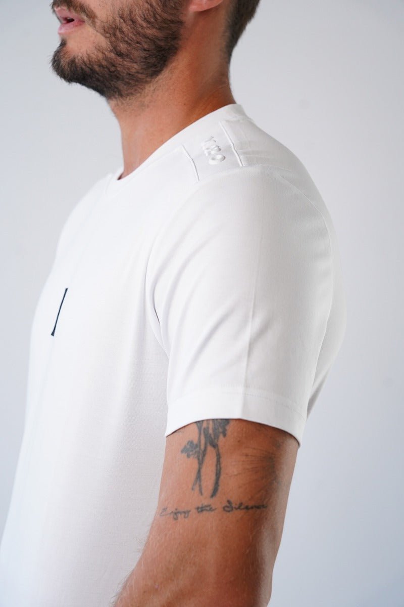 חולצת טישרט אלדו מורו קצרה Center Patch גברים