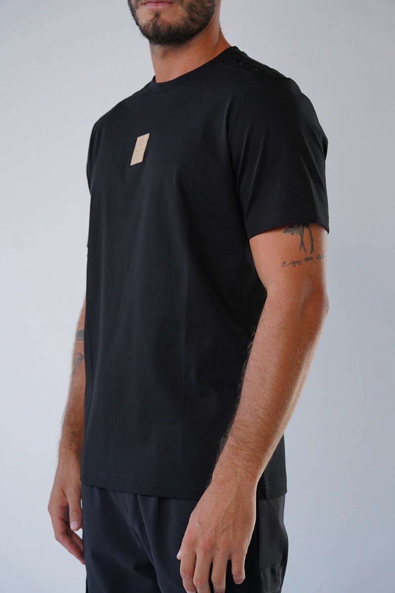 חולצת טישרט אלדו מורו קצרה Center Patch גברים