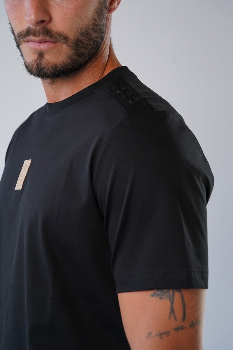 חולצת טישרט אלדו מורו קצרה Center Patch גברים