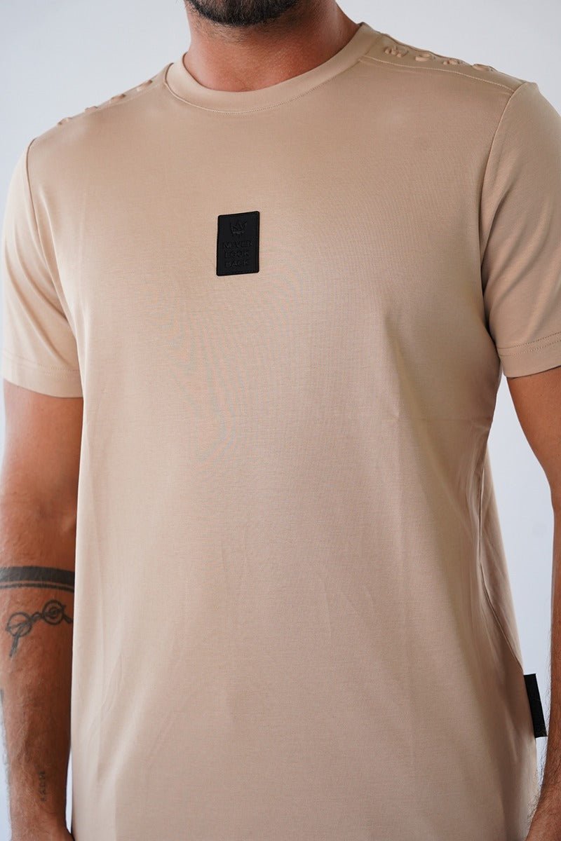 חולצת טישרט אלדו מורו קצרה Center Patch גברים