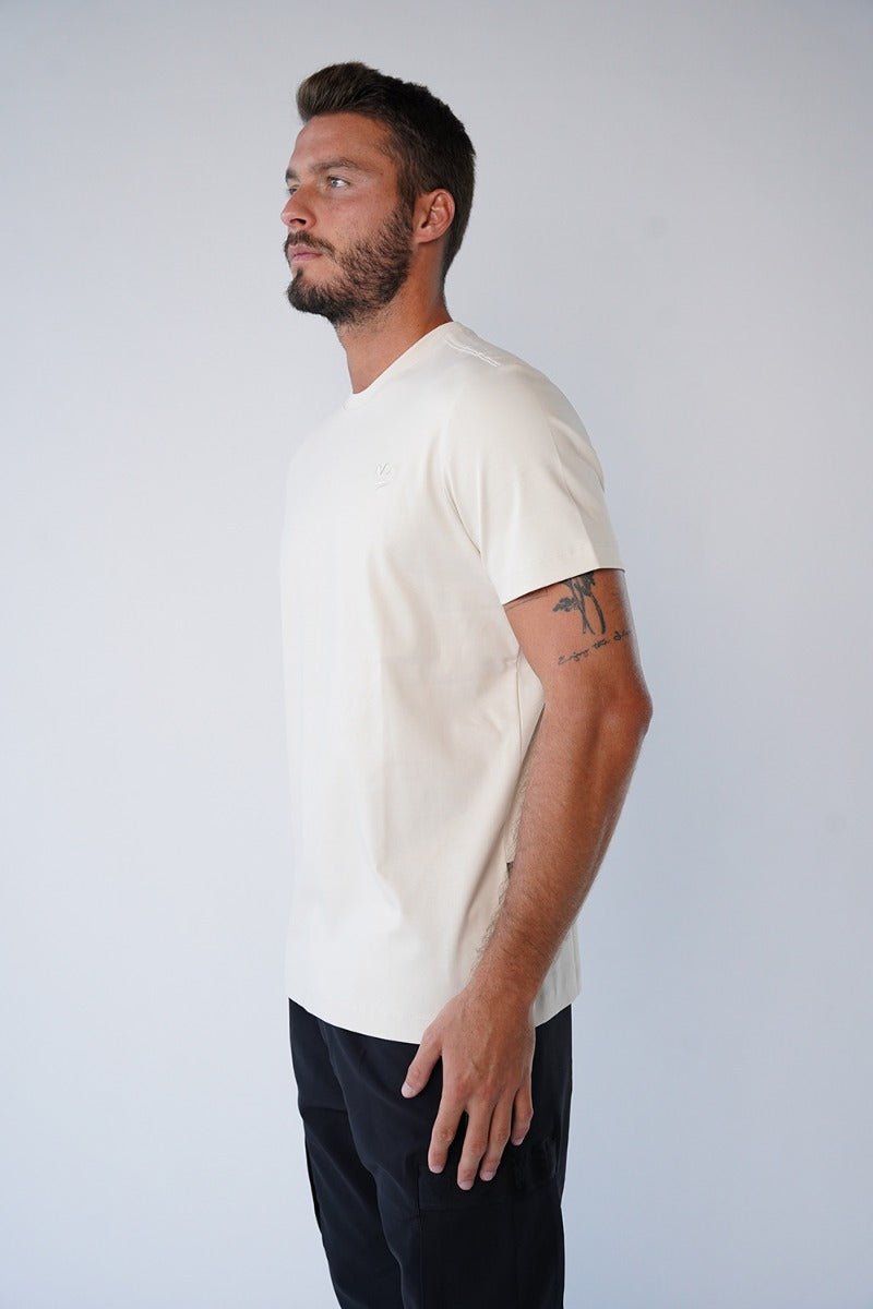 חולצת טישרט אלדו מורו קצרה Back Embroidered Logo גברים