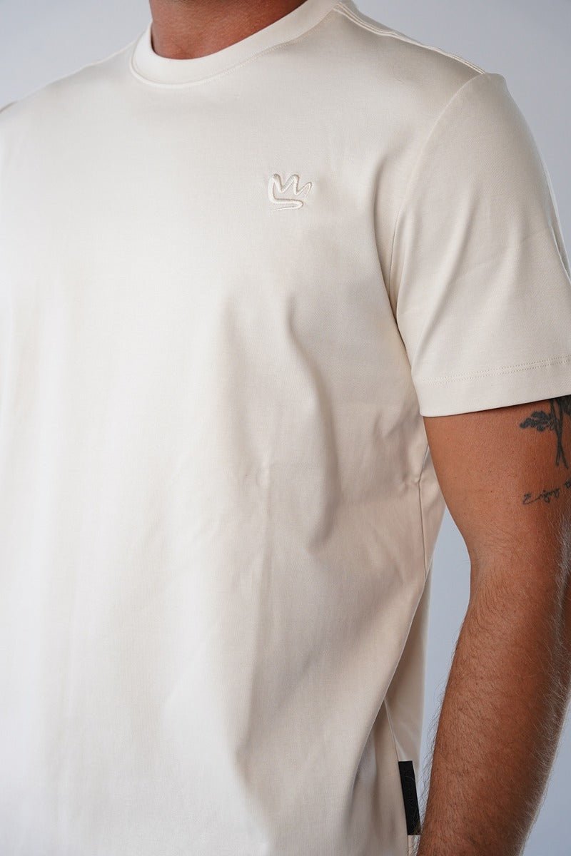 חולצת טישרט אלדו מורו קצרה Back Embroidered Logo גברים