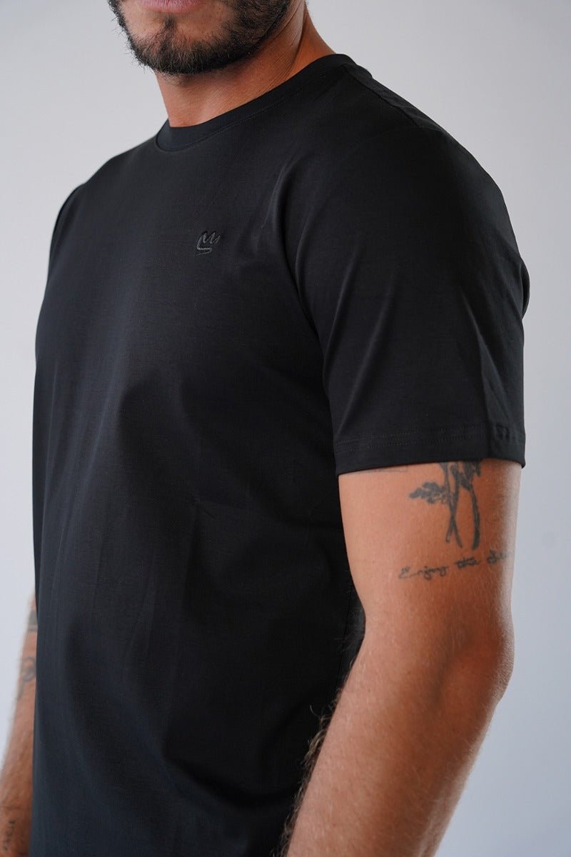 חולצת טישרט אלדו מורו קצרה Basic Logo גברים