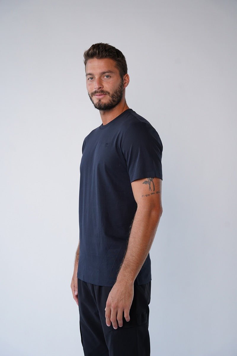 חולצת טישרט אלדו מורו קצרה Basic Logo גברים