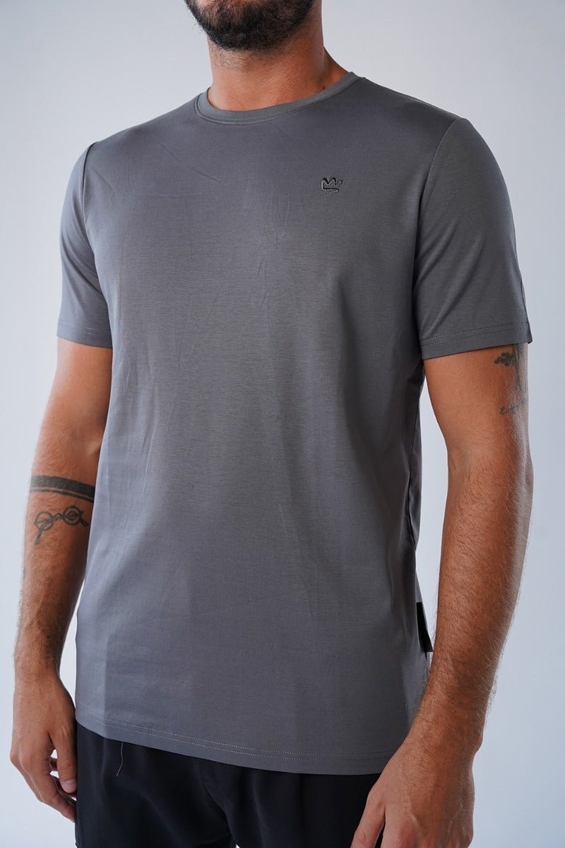 חולצת טישרט אלדו מורו קצרה Basic Logo גברים