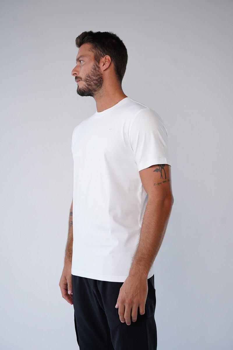 חולצת טישרט אלדו מורו קצרה Basic Logo גברים