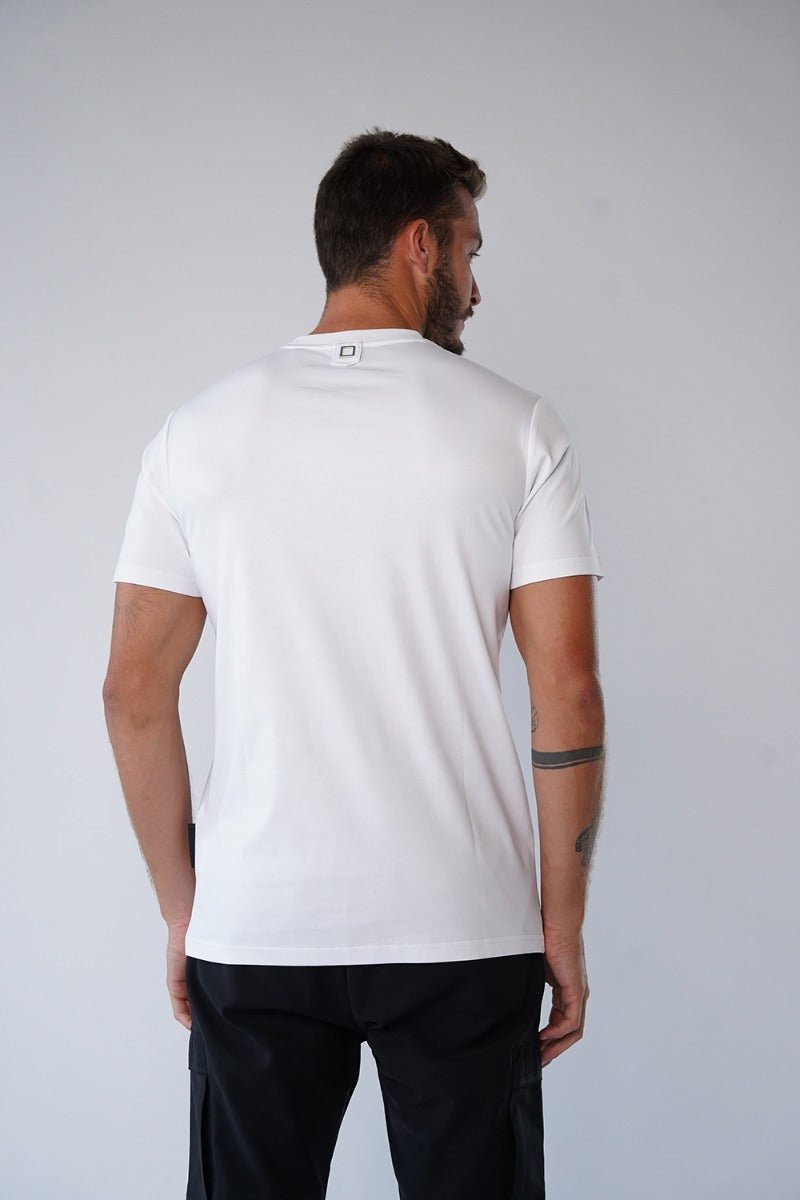 חולצת טישרט אלדו מורו קצרה Basic Logo גברים