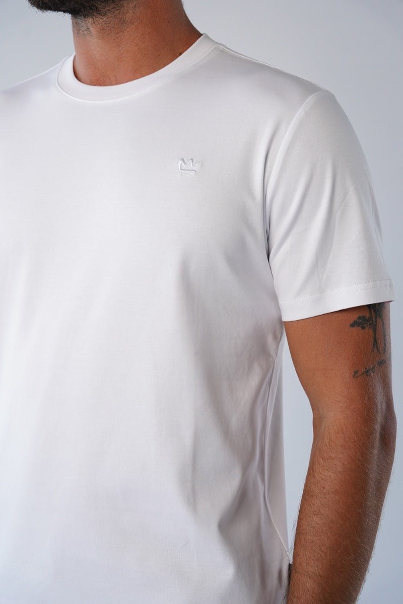 חולצת טישרט אלדו מורו קצרה Basic Logo גברים