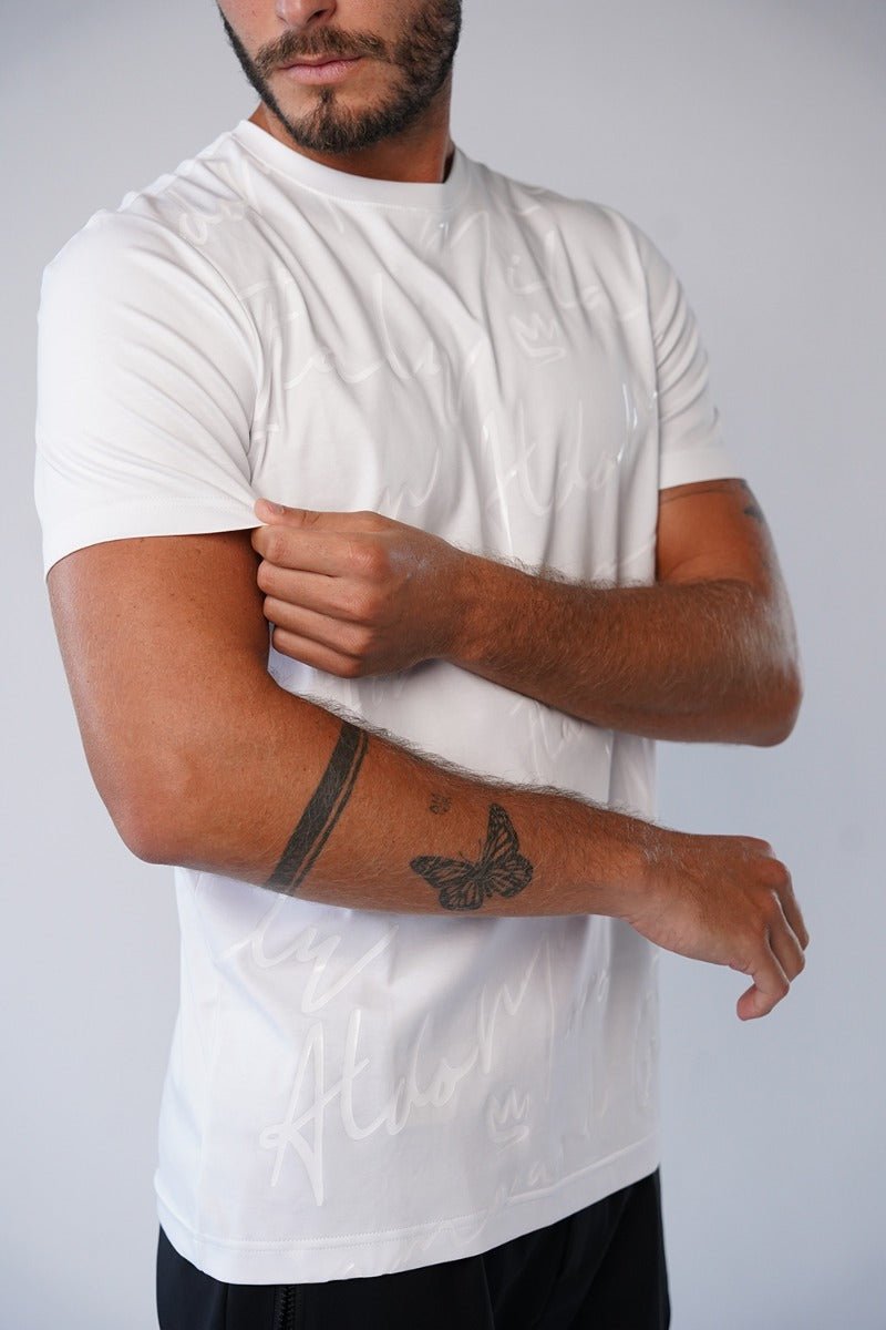 חולצת טישרט אלדו מורו קצרה Handwriting גברים