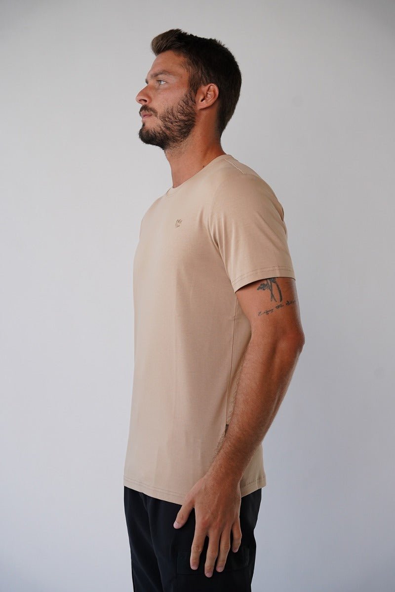 חולצת טישרט אלדו מורו קצרה Basic Logo גברים