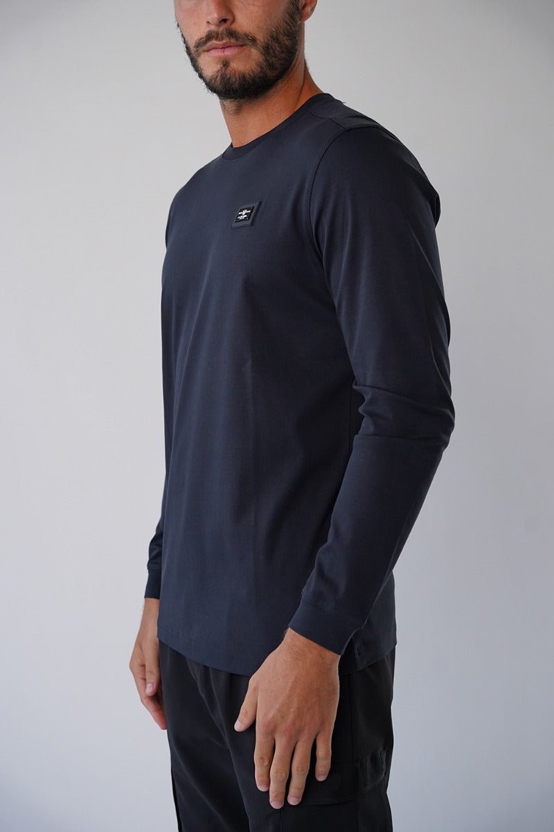 חולצת טישרט אלדו מורו ארוכה Logo Plate גברים