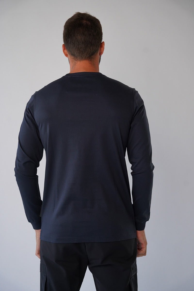 חולצת טישרט אלדו מורו ארוכה Logo Plate גברים