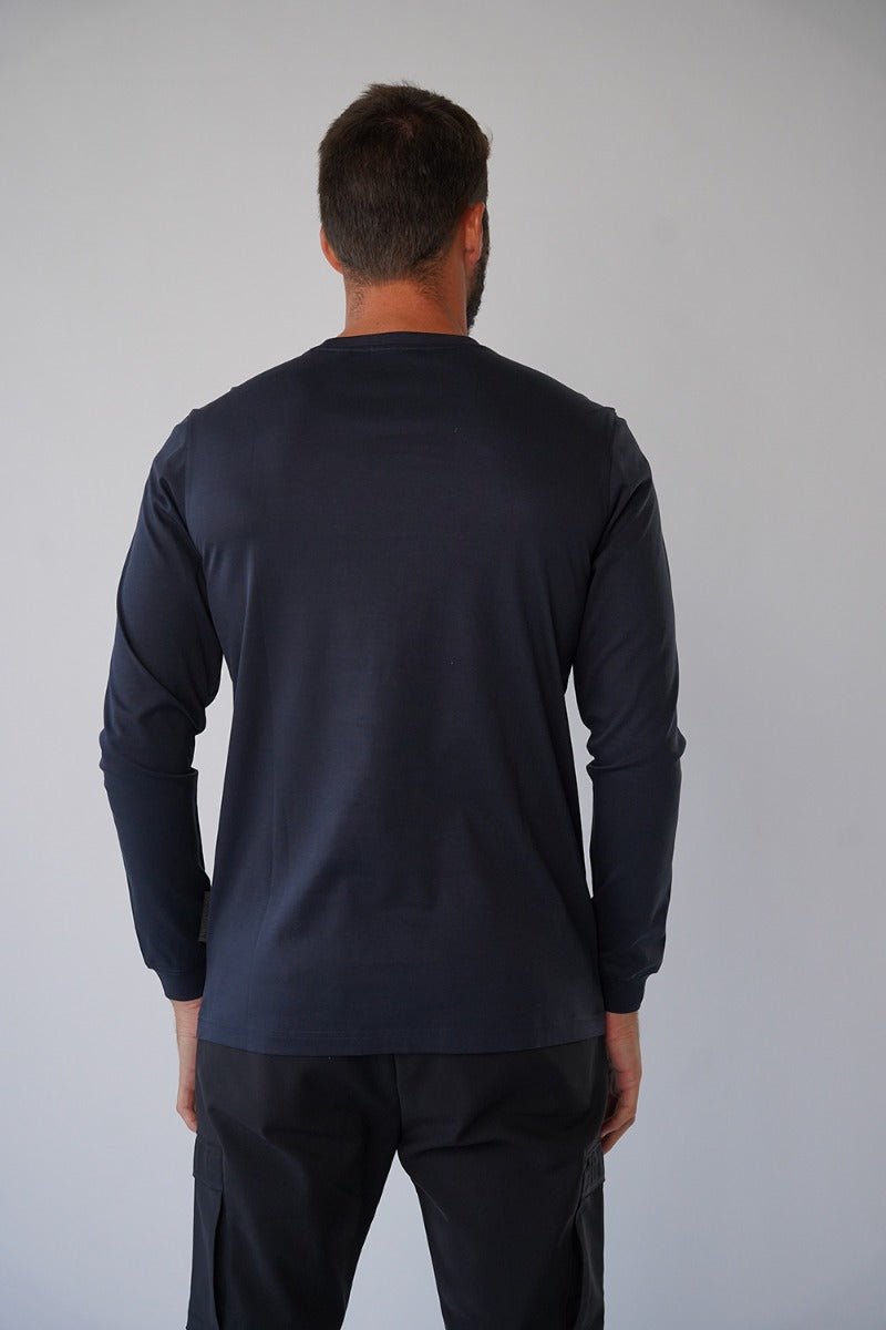 חולצת טישרט אלדו מורו ארוכה Logo Plate גברים