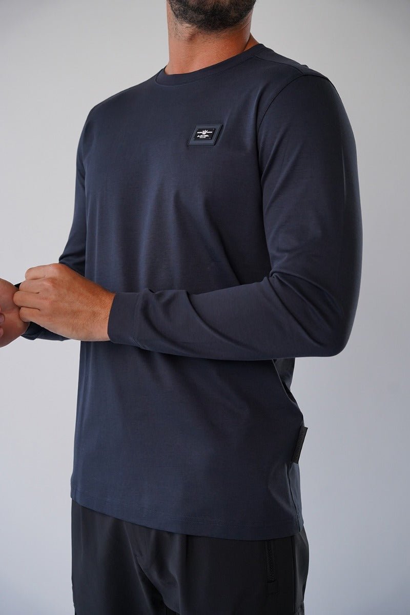 חולצת טישרט אלדו מורו ארוכה Logo Plate גברים