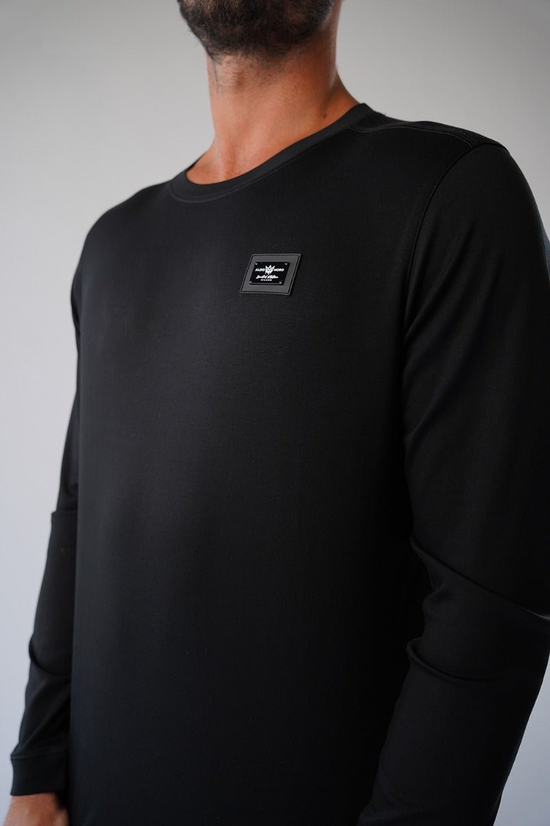 חולצת טישרט אלדו מורו ארוכה Logo Plate גברים