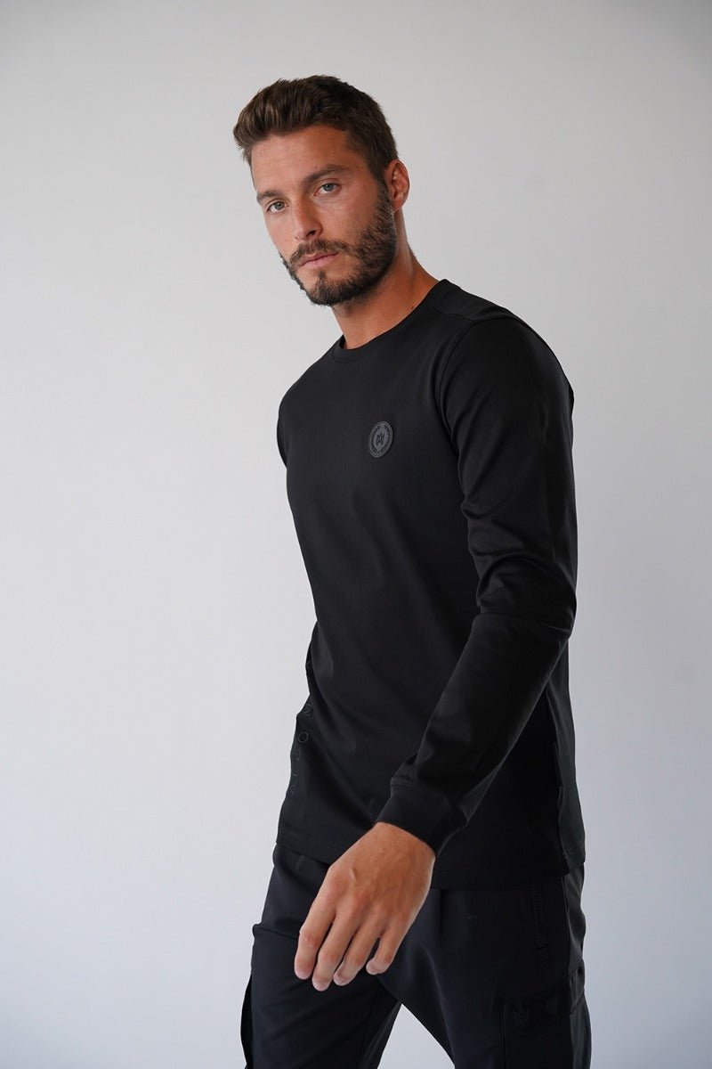 חולצת טישרט אלדו מורו ארוכה Logo Side גברים