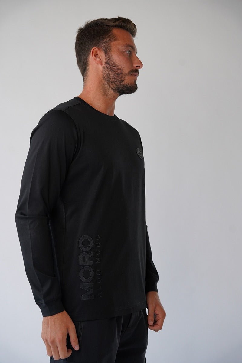 חולצת טישרט אלדו מורו ארוכה Logo Side גברים