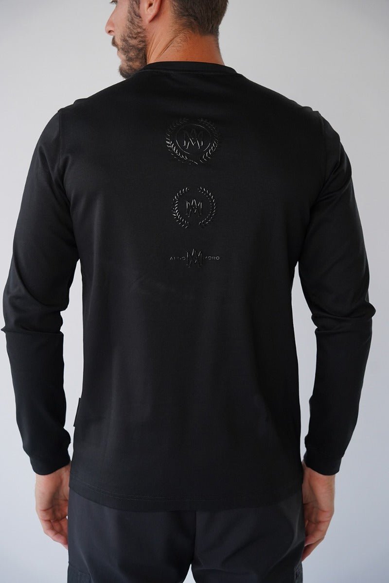 חולצת טישרט אלדו מורו ארוכה Logo Side גברים