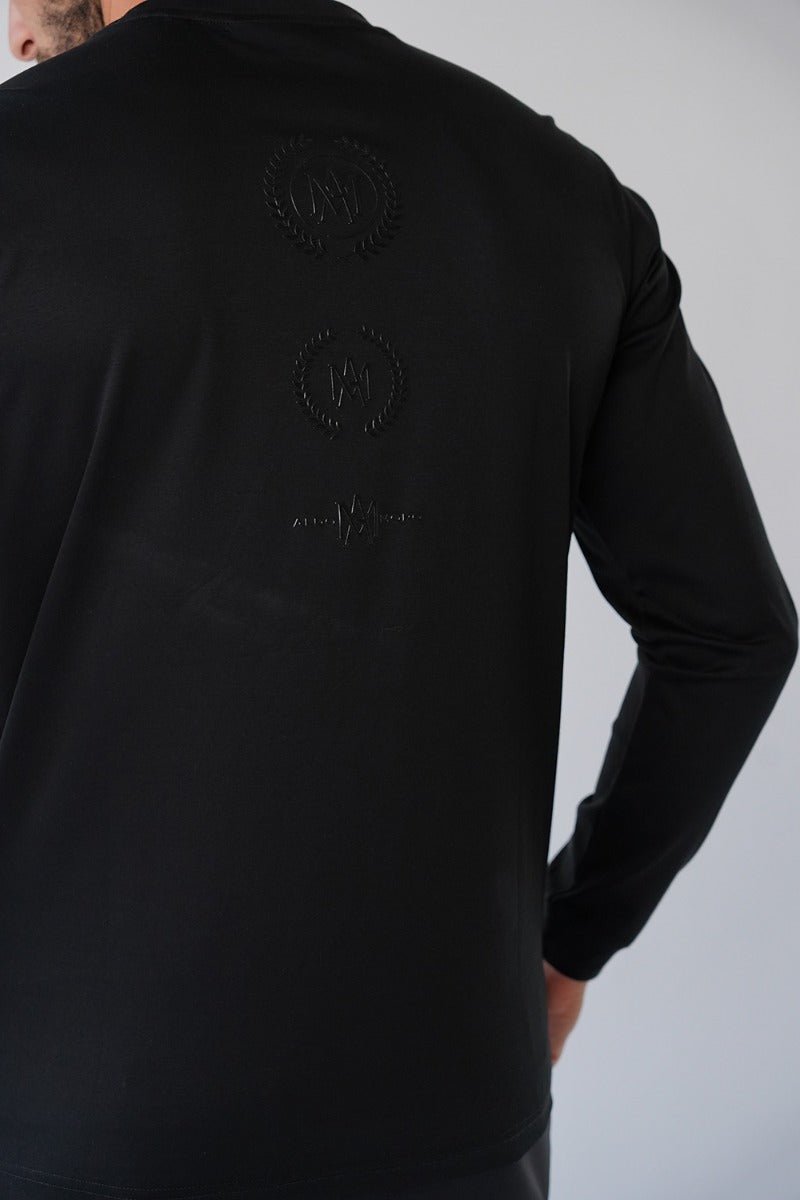 חולצת טישרט אלדו מורו ארוכה Logo Side גברים