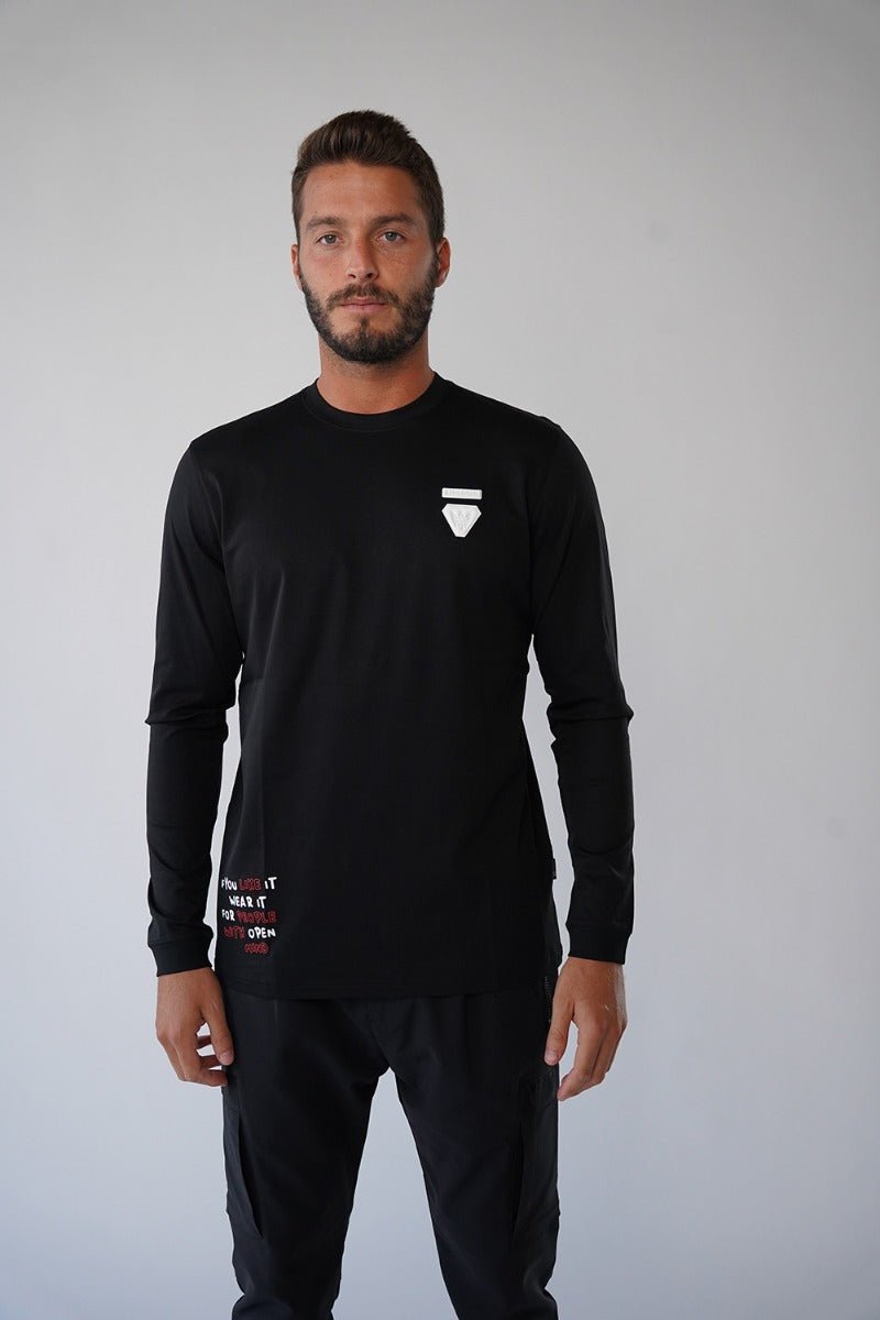 חולצת טישרט ארוכה Diamond Patch גברים