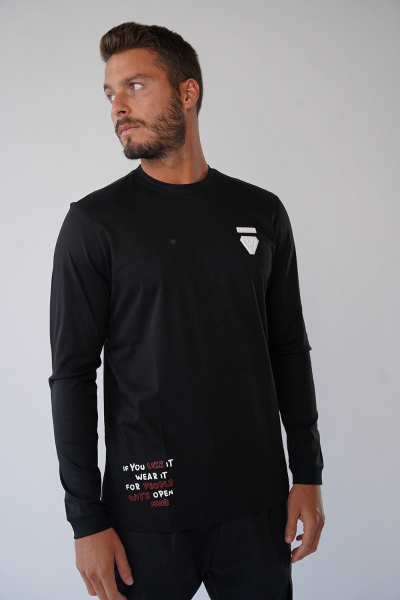 חולצת טישרט ארוכה Diamond Patch גברים