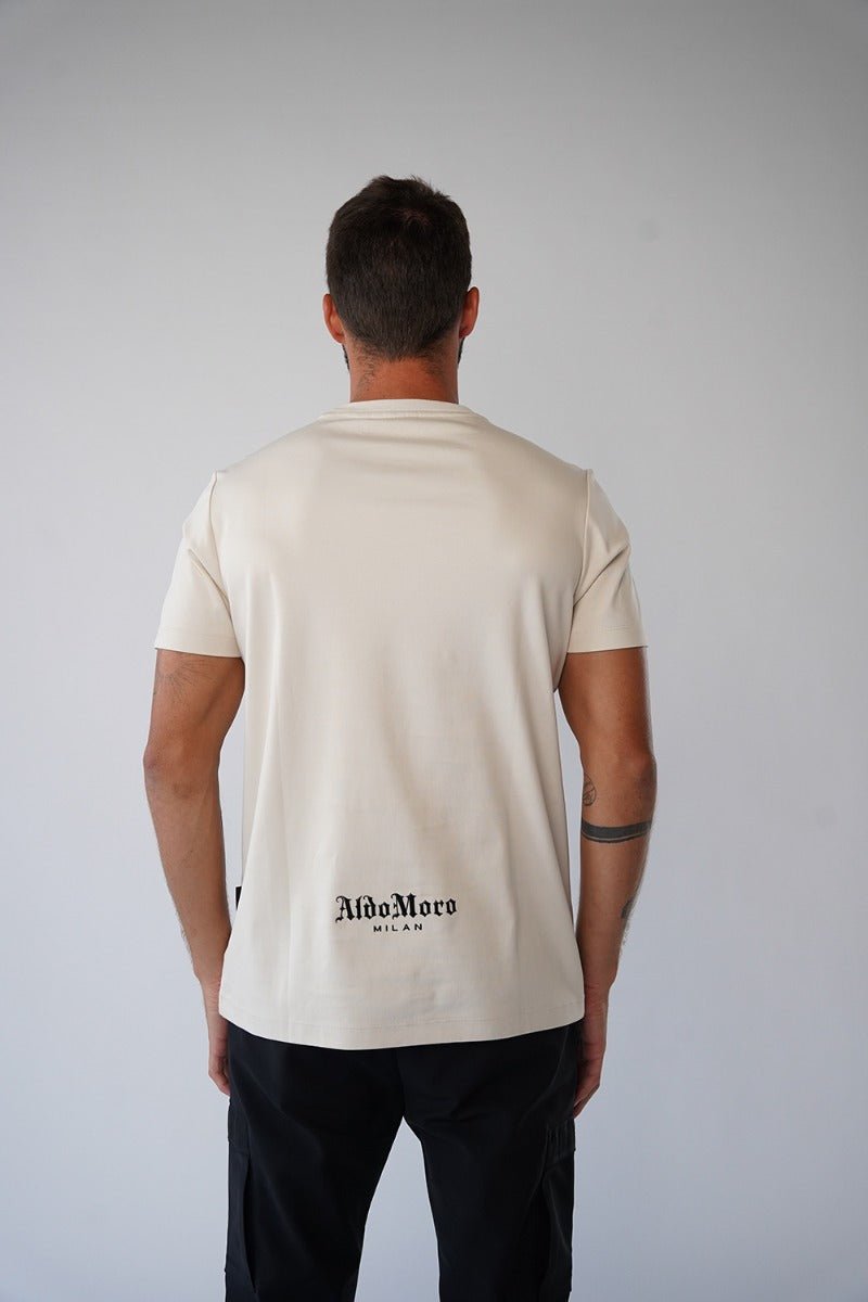 חולצת טישרט אלדו מורו קצרה Cut Logo גברים