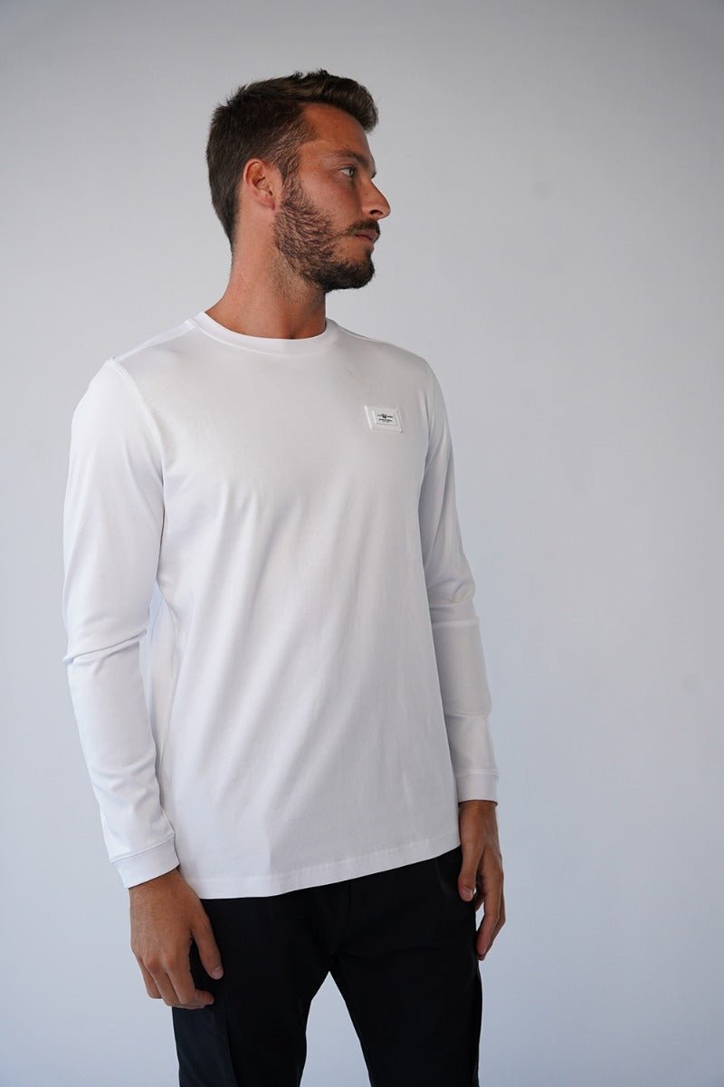 חולצת טישרט אלדו מורו ארוכה Logo Plate גברים